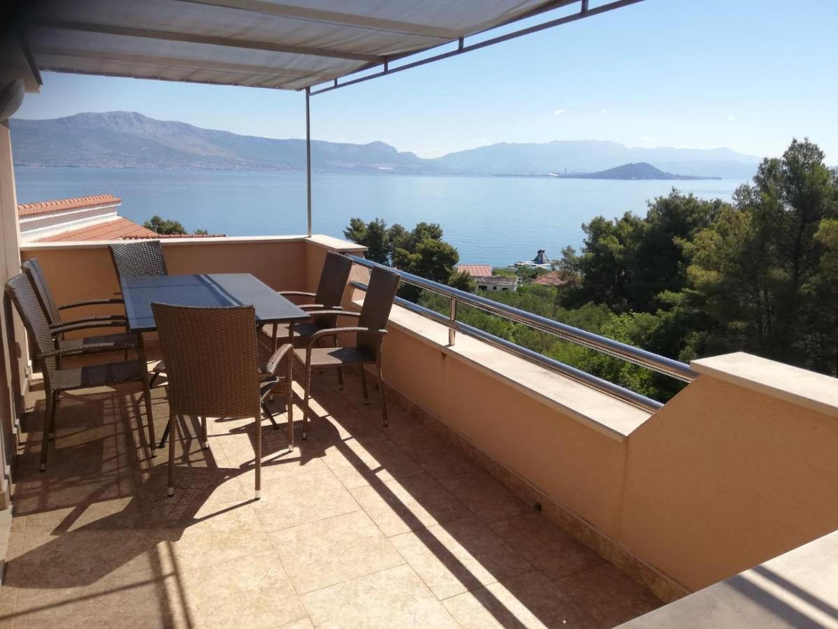 Apartments Panorama With Seasonal Pool Slatine Εξωτερικό φωτογραφία